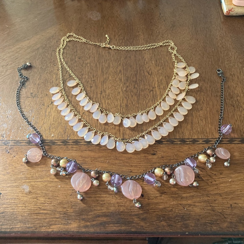 Women’s stone/beaded necklaces